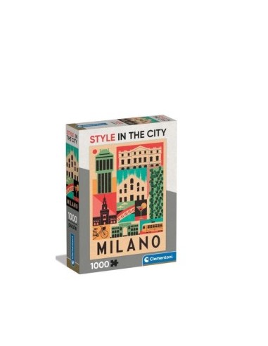 PUZZLE 39842 1000PZ MILANO STYLE IN THE CITY