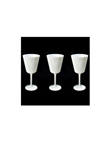 SET 3 CALICI 09573 BIANCO 280ML ELEGANT