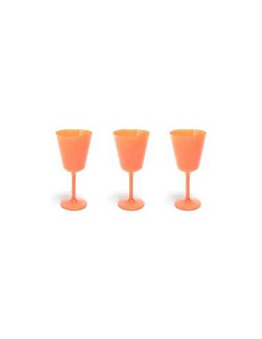 SET 3 CALICI 09658 ARANCIO 280ML ELEGANT