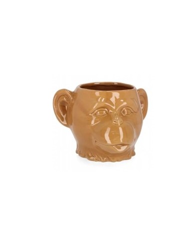 VASO 0143164 JAIDEN SCIMMIA MARRONE 16,5CM