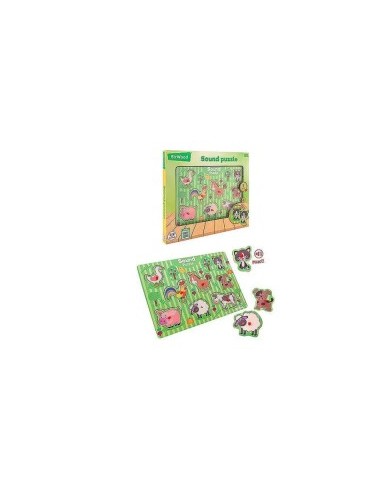 LEGNOLAND 39936 PUZZLE SONORO 8PZ