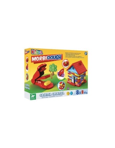 MORBIDOUGH 40873 CREA CASA CON 8 TUBETTI 80GR