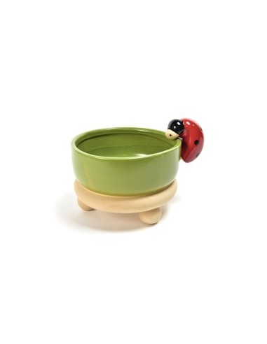 VASO 04645 CERAMICA CON ANIMALETTO 19X13CM