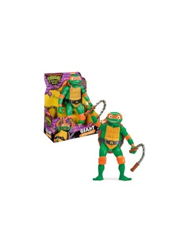 NINJA TURTLES TU801500 GIANT MICHELANGELO CON ACCESSORI