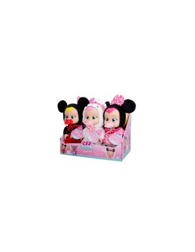 Cry Babies bambole Disney assortite, personaggi Disney, bambole interattive, giocattoli per bambini, Cry Babies assortite