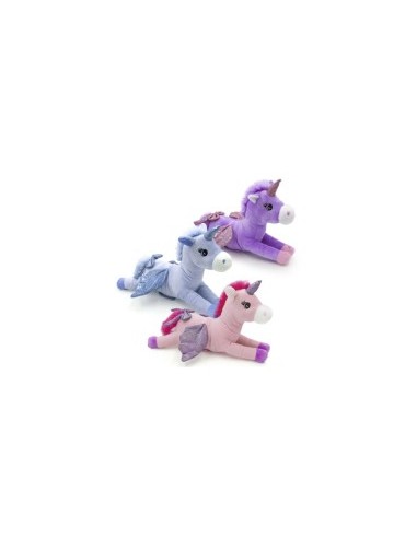 PELUCHE 25491 UNICORNO LUCI E MUSICA ASSORTITO