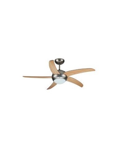 VENTILATORE SOFFITO CRD54 5PALE LUCE+TELECOMANDO