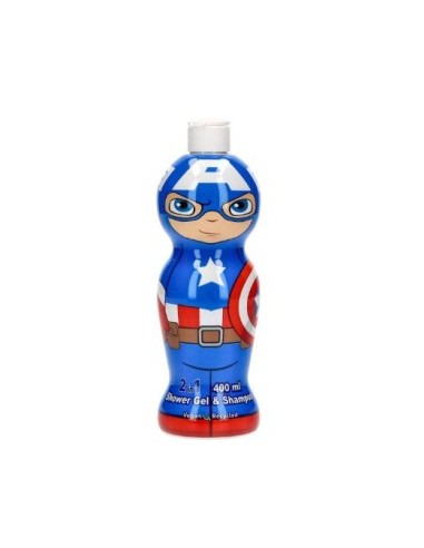 AVENGERS 9053 CAP AMERICA DOCCIA SHAMPOO 400ML