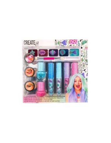 CREATE IT CRE84141 MAKE-UP SET GLITTER SIRENE