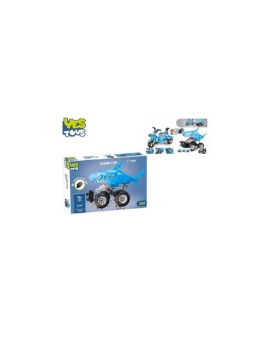 YES TOYS YES52205 SHARK CAR 2IN1 443PZ