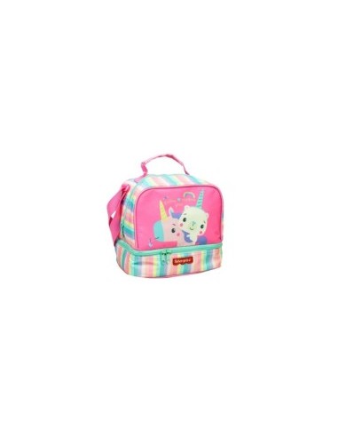 "Borsetta Termica Porta Merenda Unicorno Fisher Price - Borsa Porta Pranzo per Bambini con Design Magico e Scomparti"