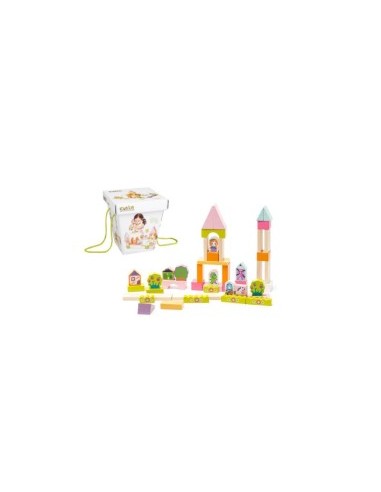 CUBIKA CBK13906 SECCHIELLO COSTRUZIONI LEGNO TOWN FOR GIRLS