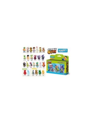 "Stumble Guys 3D Pack 3 Personaggi Serie 2 - Mini Figure Ufficiali da Collezionare | Set Esclusivo"