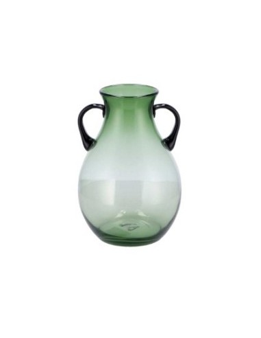 VASO 109080 NIHAD VETRO VERDE 21X31CM