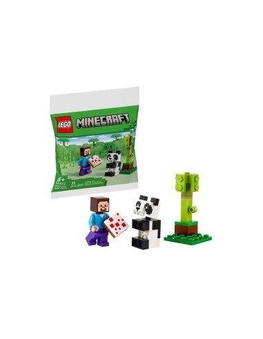 MINECRAFT 30672 STEVE E BABY PANDA