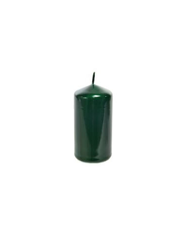 CANDELA 51700 PILLAR GLASS VERDE 10X5CM