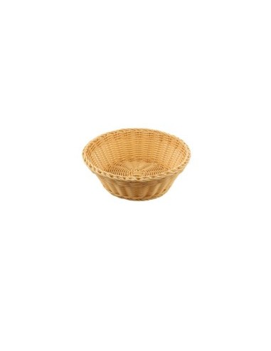 CESTINO PANE TONDO D25CM RATTAN SINTETICO