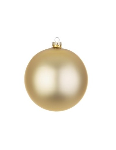 Sfera di Natale in Vetro Miele Opaco Ø15cm, La Magia di Natale per la Tua Decorazione Festiva