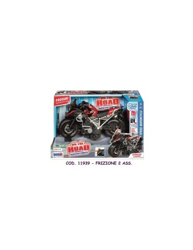 MOTOCICLETTA 11939 CORSA FRIZIONE 1:18 ASSORTITO