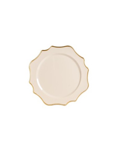 SOTTOPIATTO 139580 BEIGE D33CM PVC