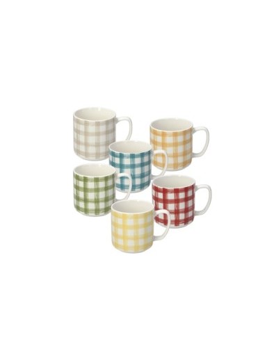 IVY CALEDONIA TAZZA MUG 380CC ASSORTITO