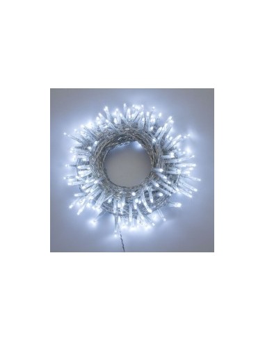 Luci di Natale Catena 360 MiniLED Luce Fissa, Cavo Trasparente, La Magia di Natale per Esterno