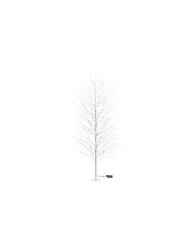 Albero Ramo Tiglio Bianco H200cm con 1120 MicroLED FlashLED