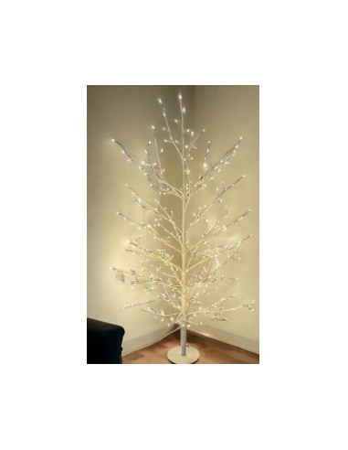 Albero Ramo Tiglio Bianco 120cm con 330 MicroLED FlashLED