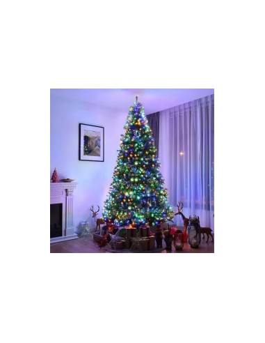 Albero di natale "Poly Ortles" da 210cm con 576LED e Telecomando