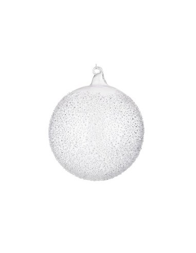 SFERA 0972455 VETRO 15CM SATURNO TRASPARENTE