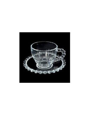 SET 6 TAZZINE CAFFE'52349 CROWN 100ML CON PIATTINO