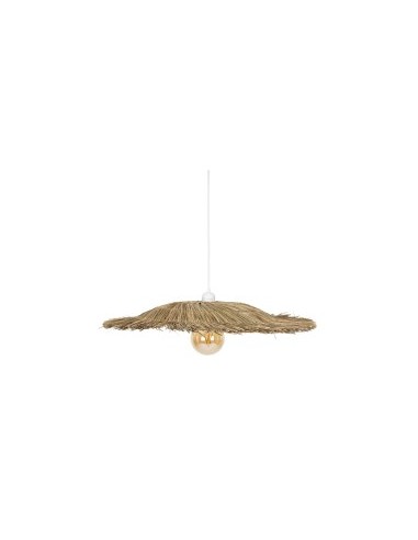 LAMPADARIO 202625 YONI 58X12CM PAGLIA/METALLO