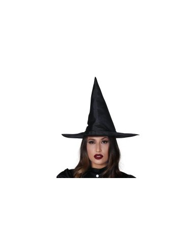 Cappello Nero da Strega per Donna, Accessorio Halloween