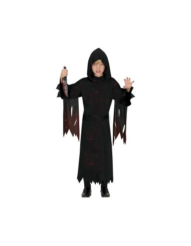 Costume Hooded Assassin Taglia 7-9 Anni, Tema Halloween