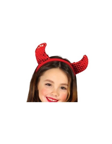 Costume Cute Devil, Cerchietto e Abito, Taglia 3-4 Anni, Tema Diavolo, Halloween