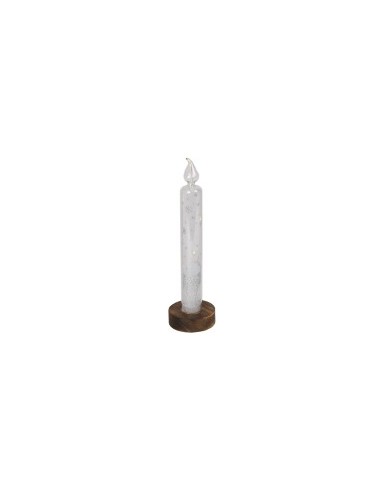 CANDELA LED 139654 CON BASE VETRO H30CM