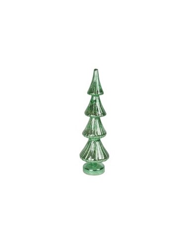 ALBERO 139660 VETRO VERDE 12X42CM CON LED