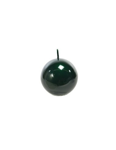 CANDELA SFERA 51762 GLASS D8CM VERDE