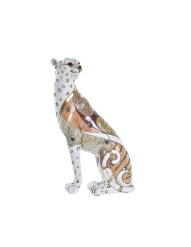 FIGURA LEOPARDO FD195830 RESINA 15X8X25CM