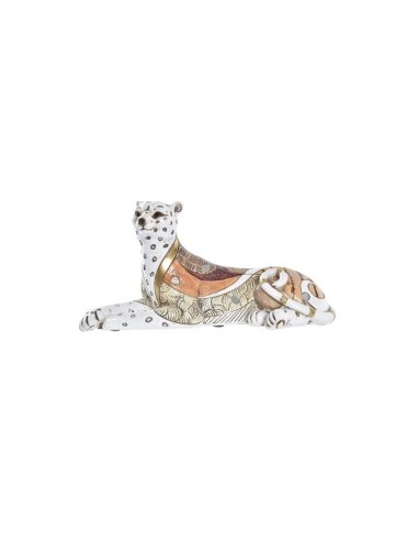 FIGURA LEOPARDO FD195832 RESINA 24X10X12CM