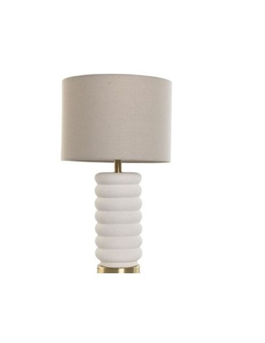 LAMPADA TAVOLO LA215133 MARMO 35X35X64CM BEIGE