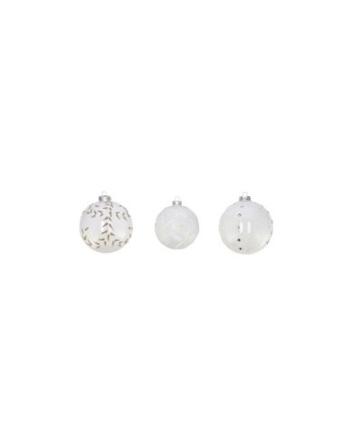 SFERA 105759 VETRO D12CM BIANCO ASSORTITO