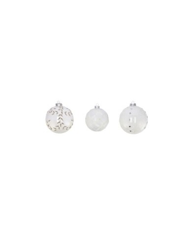 SFERA 105757 VETRO D8CM BIANCO ASSORTITO