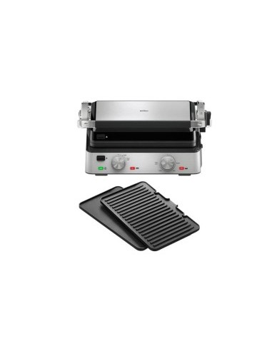 GRILL DA CONTATTO CG7020 MULTIGRILL7 2000W INOX