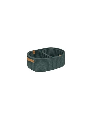 CESTINO 204911B 1 MIS POLIESTERE VERDE FORESTA