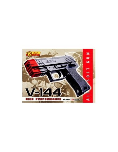 PISTOLA AIR SOFT V-144 CALIBRO 6MM