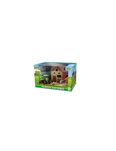 LINEA VERDE 68674 PLAYSET FATTORIA CON TRATTORE