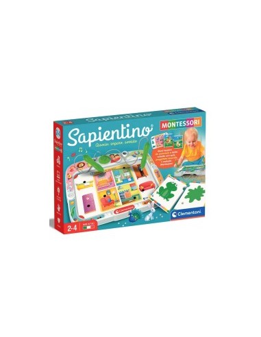 SAPIENTINO 16467 TESSERE INTERATTIVE MONTESSORI