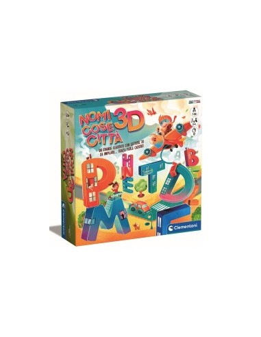 GIOCO 16827 NOMI COSE CITTA' 3D