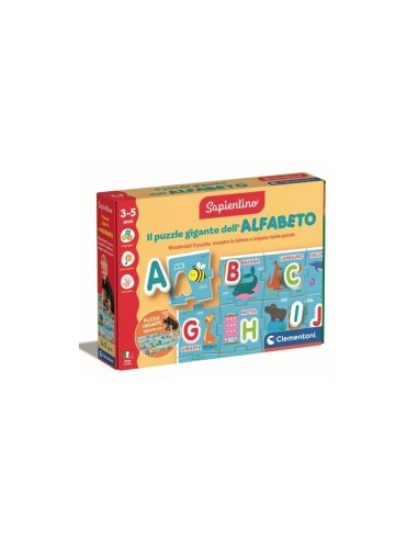 SAPIENTINO 16858 PUZZLE GIGANTE DELL'ALFABETO